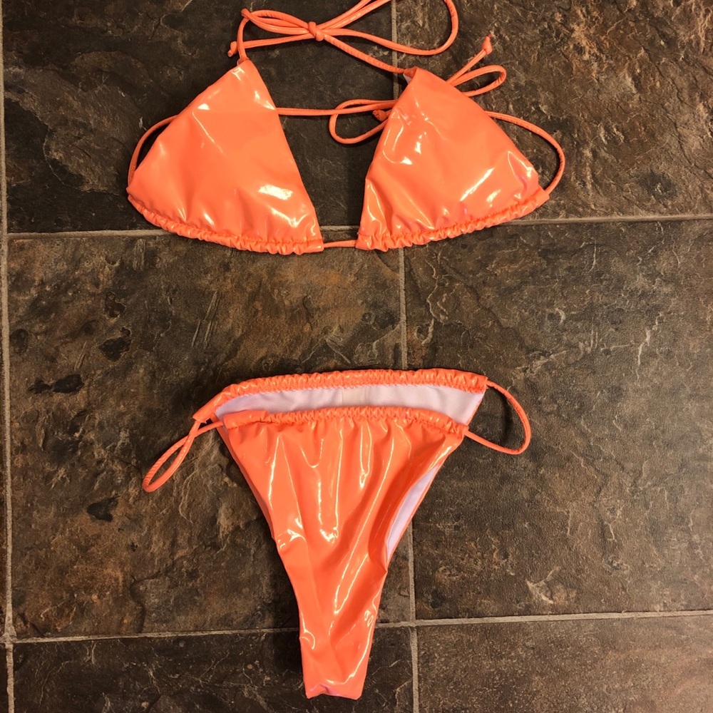 Orange Bikini (Latex Style)